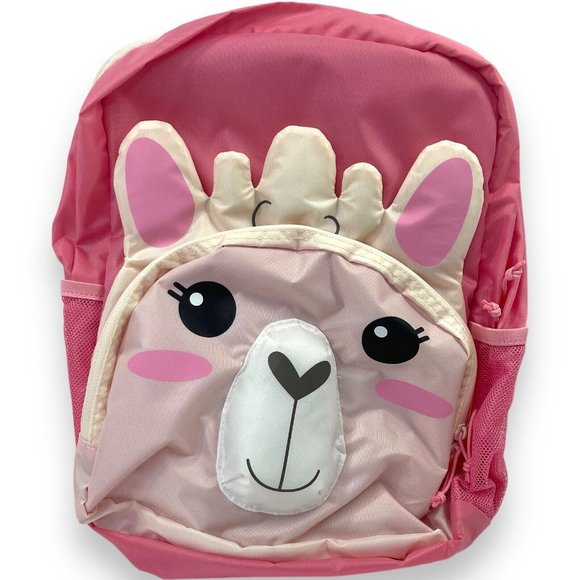 Firefly Outdoor Gear Izzie The Llama Kids Backpack Bag Pink Padded 14"x11"x4.5" - Picture 1 of 6
